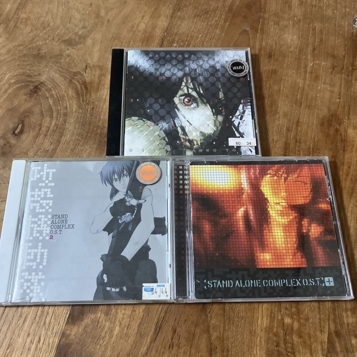 攻殻機動隊 CD Stand Alone Complex 3枚セット レンタル_画像1
