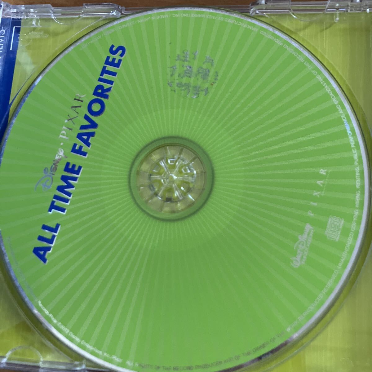 ディズニーピクサーグレイテスト (サウンドトラック) ランディニューマンビリークリスタル&ジョン CD レンタル落ち_画像2