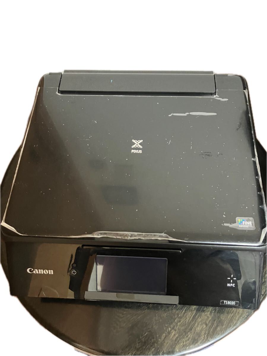 Canon プリンター TS8030 キャノン インクジェットプリンター 複合機 ジャンク 動作確認済み_画像1
