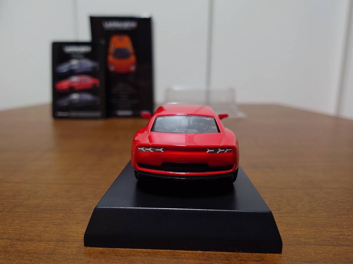 1/64 京商　ランボルギーニ ミニカーコレクション4　ランボルギーニ　エストーケ　レッド　_画像5