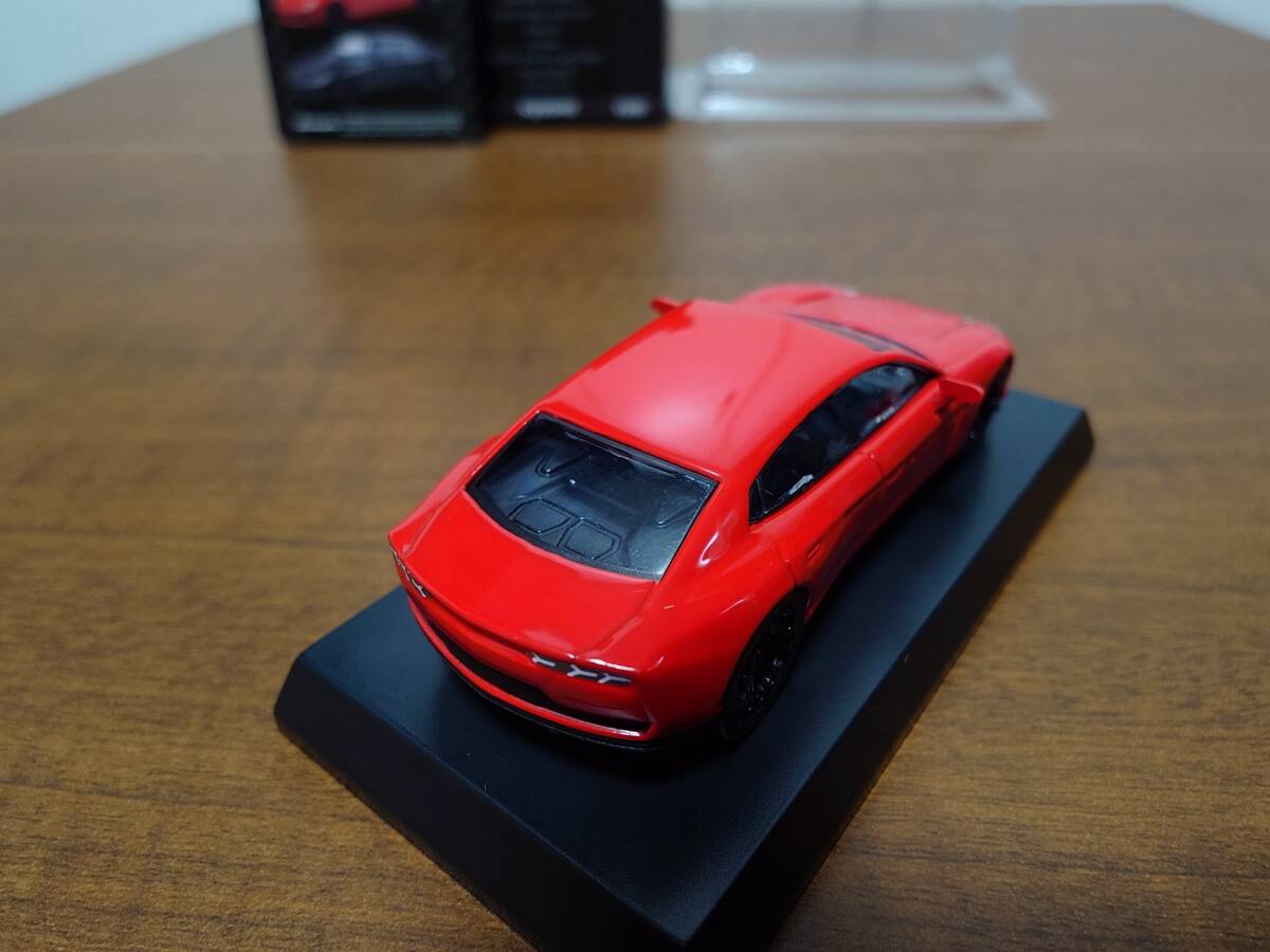 1/64 京商　ランボルギーニ ミニカーコレクション4　ランボルギーニ　エストーケ　レッド　_画像9