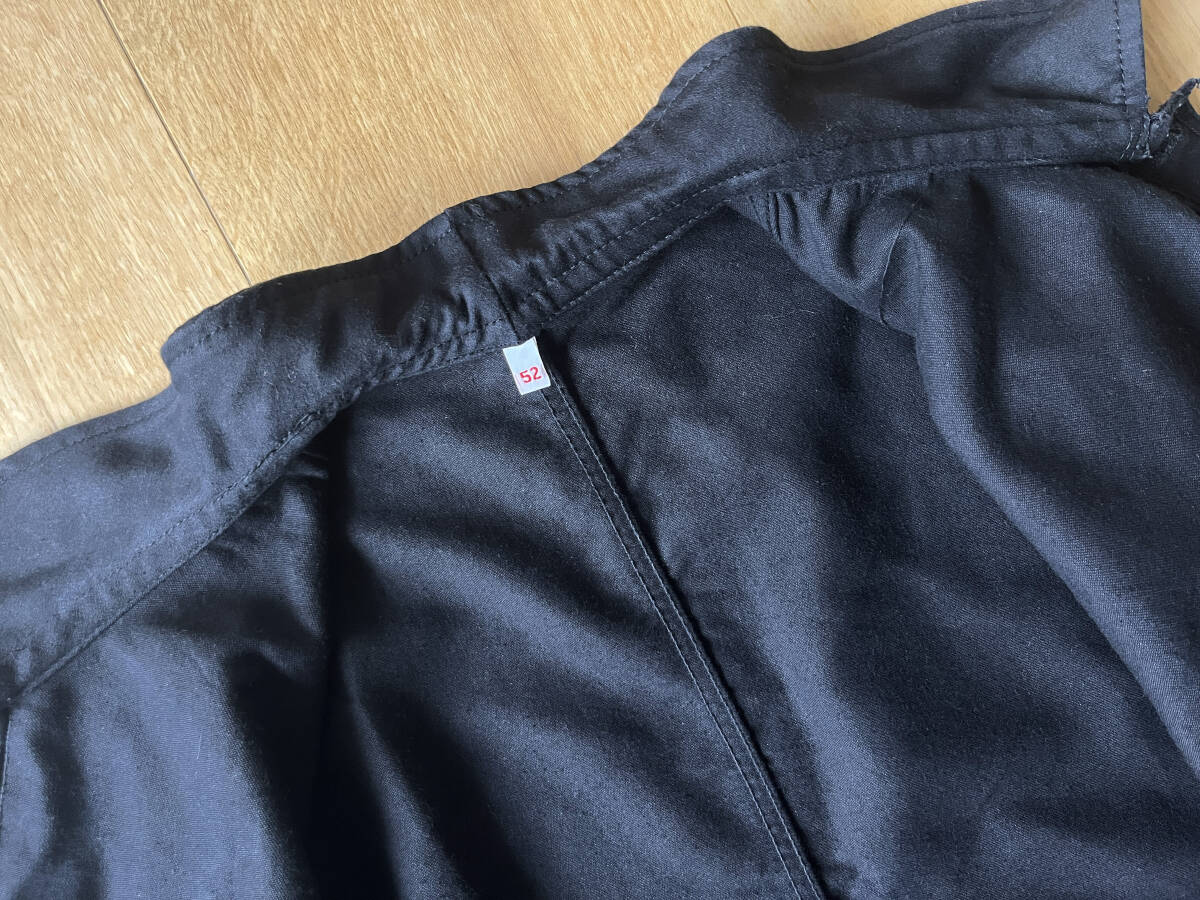 1980年代頃 アドルフラフォンのブラックモールスキンジャケット フランス ヴィンテージ (Black Moleskin France Vintage Adolphe Lafont)_画像8
