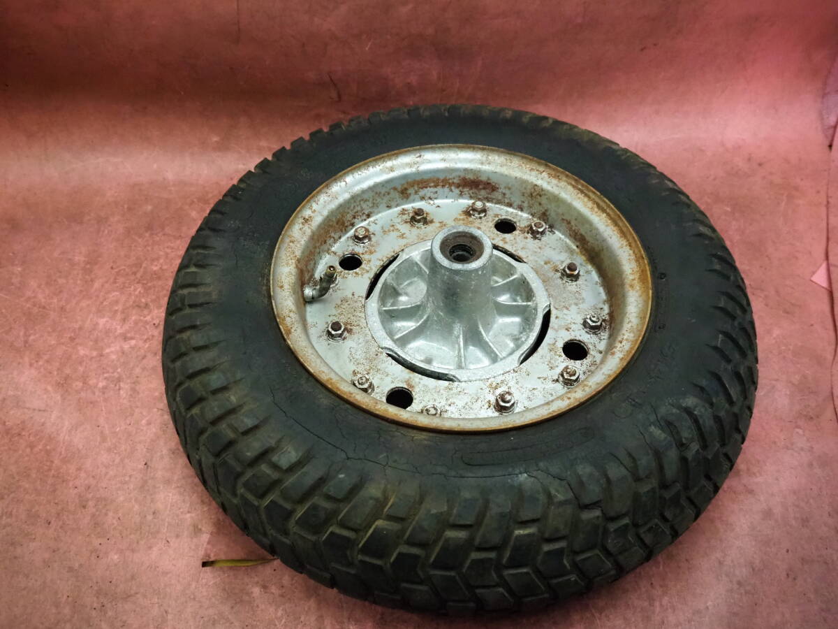 (1台分解) バリ山 !! ドラム測定済(OK) バンバン50 純正 F ホイール ホイル タイヤ RV50 (バンバン) 140XAAP6_画像1