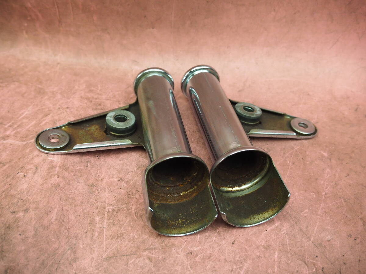 (1台分解)　きれい !! ゴム付き　 GB250 後期　純正　ライト　ステー　ブラケット　ウインカー　　MC10 (クラブマン)　　60XAAW48_画像3