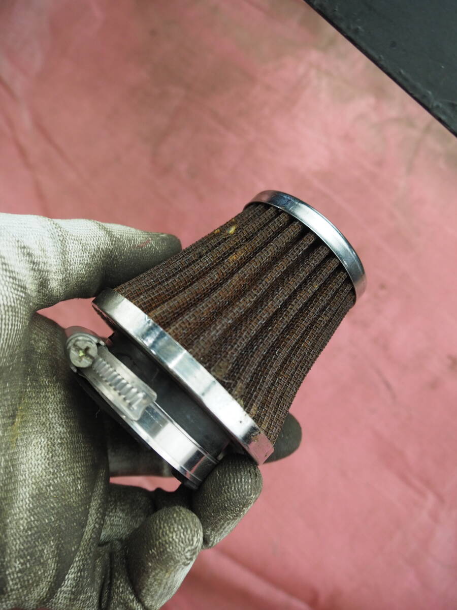 (1台分解) キタコ製 !! BIGキャブ取外し(キャブ別出品) フォーゲル パワーフィルター パワフィル 4U1 (ポッケ) 60XAAO40_画像3