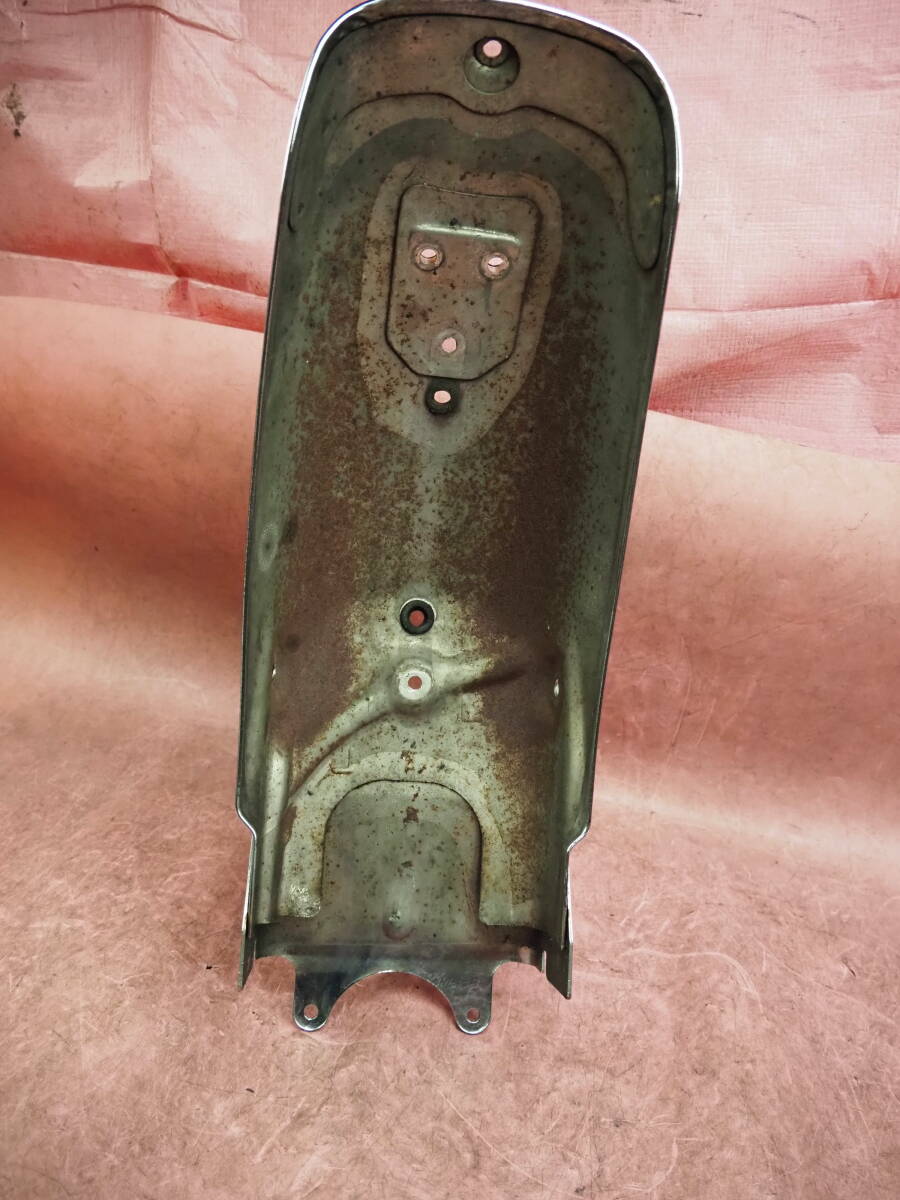 (1台分解)　メッキ艶あり !! キレイなノーマル　 GB250 後期　純正　リアフェンダー　泥除け　カバー　MC10 (クラブマン)　　140XAAW8_画像6