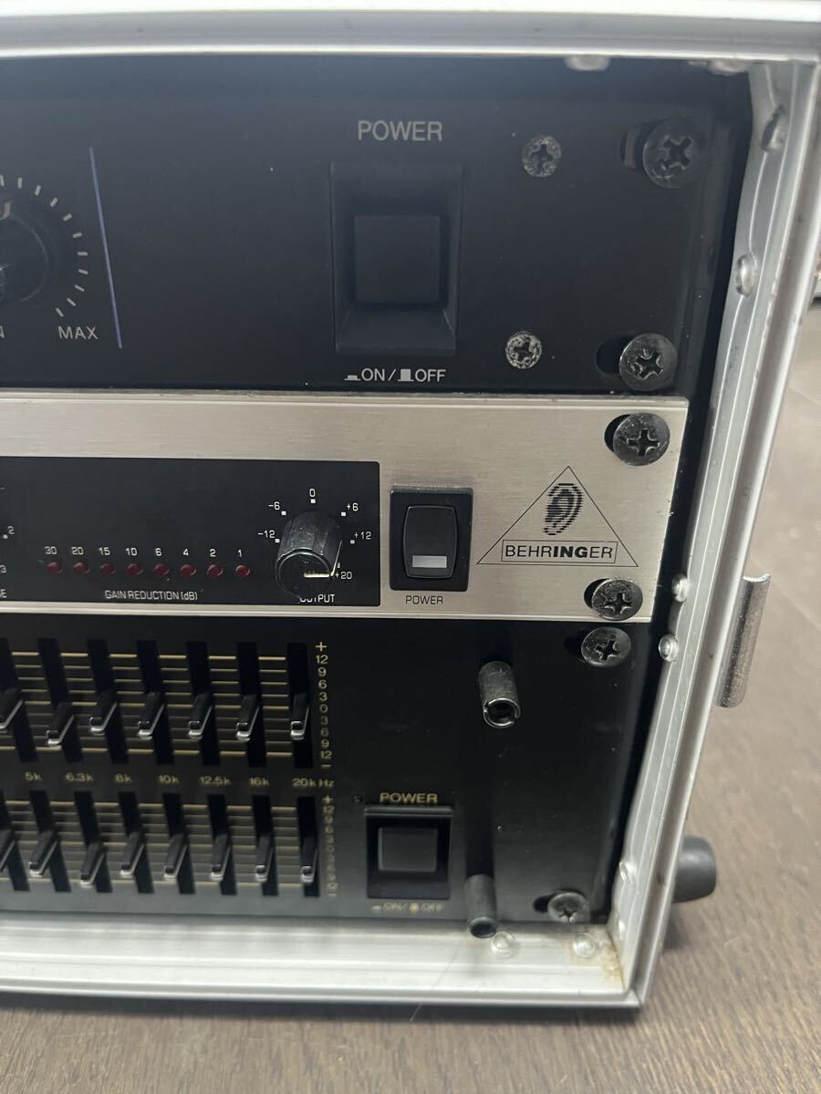 YAMAHA REV100 YAMAHA Q2031B BEHRINGER MDX1000 _画像5