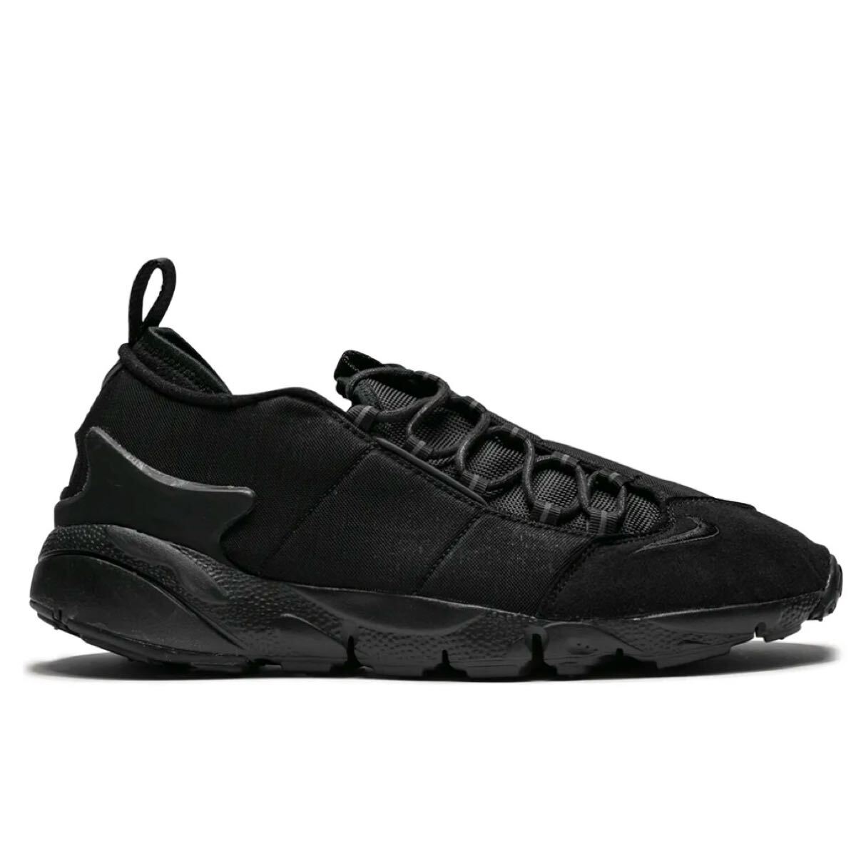 NIKE COMME DES GARCONS ナイキ コムデギャルソン Air Footscape エア フットスケープ スニーカー ブラック 黒 新品 9 27.0cm BV0075-001_画像2