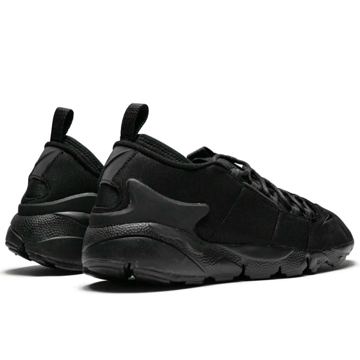 NIKE COMME DES GARCONS ナイキ コムデギャルソン Air Footscape エア フットスケープ スニーカー ブラック 黒 新品 9 27.0cm BV0075-001_画像3