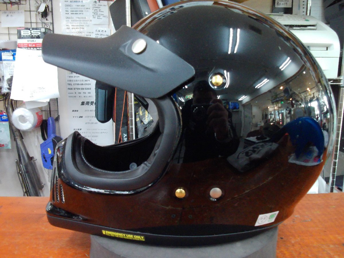  Shoei EX-ZERO черный размер M оригинальный козырек имеется 