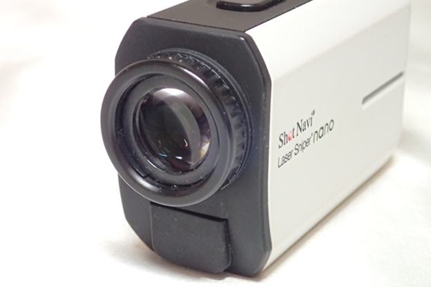 11066[M]通電確認済◆Shot Navi◆ショットナビ/Laser Sniper/nano/ナノ/レーザー距離計/充電式/軽量/ホワイト/ゴルフ♪_画像3