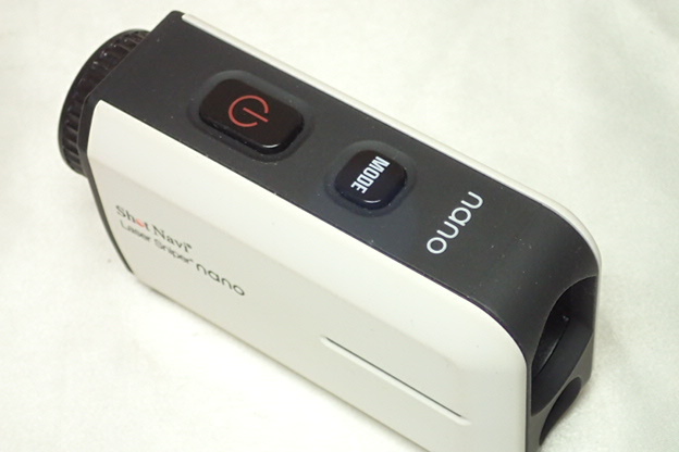 11066[M]通電確認済◆Shot Navi◆ショットナビ/Laser Sniper/nano/ナノ/レーザー距離計/充電式/軽量/ホワイト/ゴルフ♪_画像5