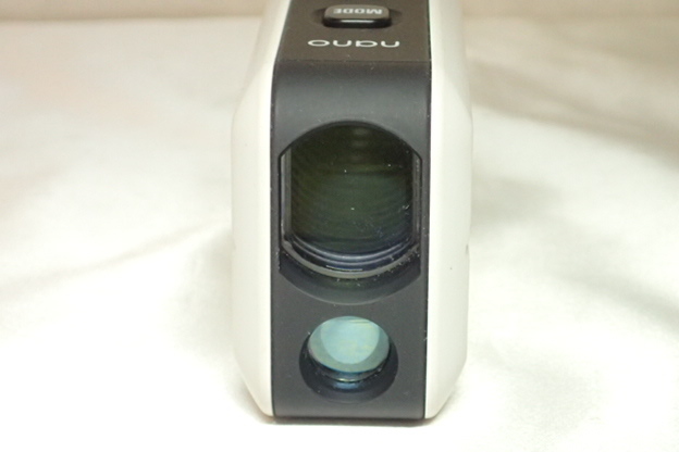 11066[M]通電確認済◆Shot Navi◆ショットナビ/Laser Sniper/nano/ナノ/レーザー距離計/充電式/軽量/ホワイト/ゴルフ♪_画像4