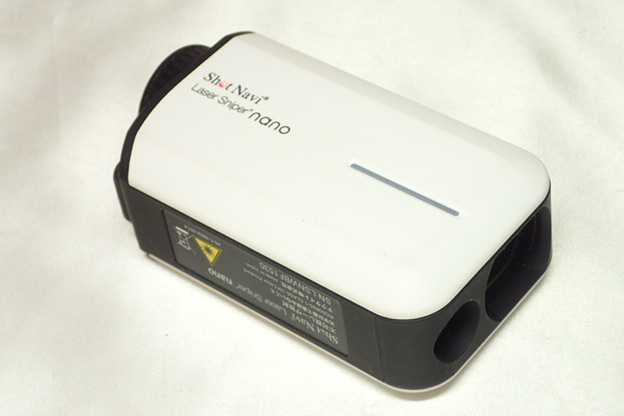 11066[M]通電確認済◆Shot Navi◆ショットナビ/Laser Sniper/nano/ナノ/レーザー距離計/充電式/軽量/ホワイト/ゴルフ♪_画像6