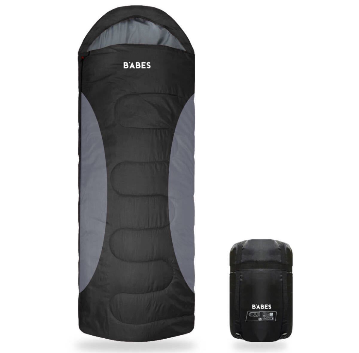  новый товар не использовался спальный мешок спальный мешок зимний конверт type спальное место в транспортном средстве -7*C кемпинг всесезонный предотвращение бедствий сопутствующие товары compact черный 