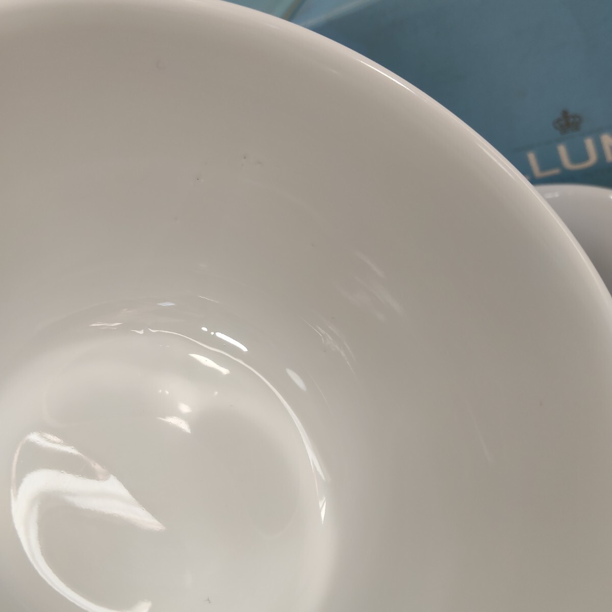 снят с производства редкий Royal Copenhagen ole кружка пара 2 шт. комплект не использовался b крыша Roo tedo plain Ole Jensen белый