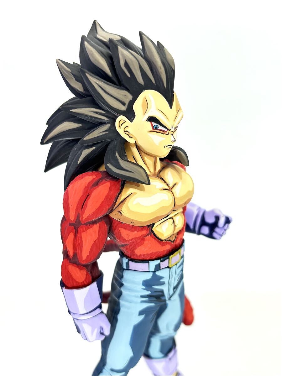 リペイント ドラゴンボールGT THE出陣 超サイヤ人4 ベジータ フィギュア 2D アニメ ドラゴンボール 2次元風彩色 _画像6