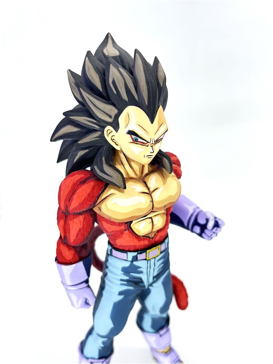 リペイント ドラゴンボールGT THE出陣 超サイヤ人4 ベジータ フィギュア 2D アニメ ドラゴンボール 2次元風彩色 _画像7
