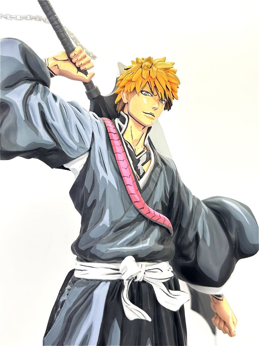 リペイント BLEACH 千年血戦篇 Grandista 黒崎一護 2D 死神代行 アニメ 2次元風彩色 フィギュア _画像7