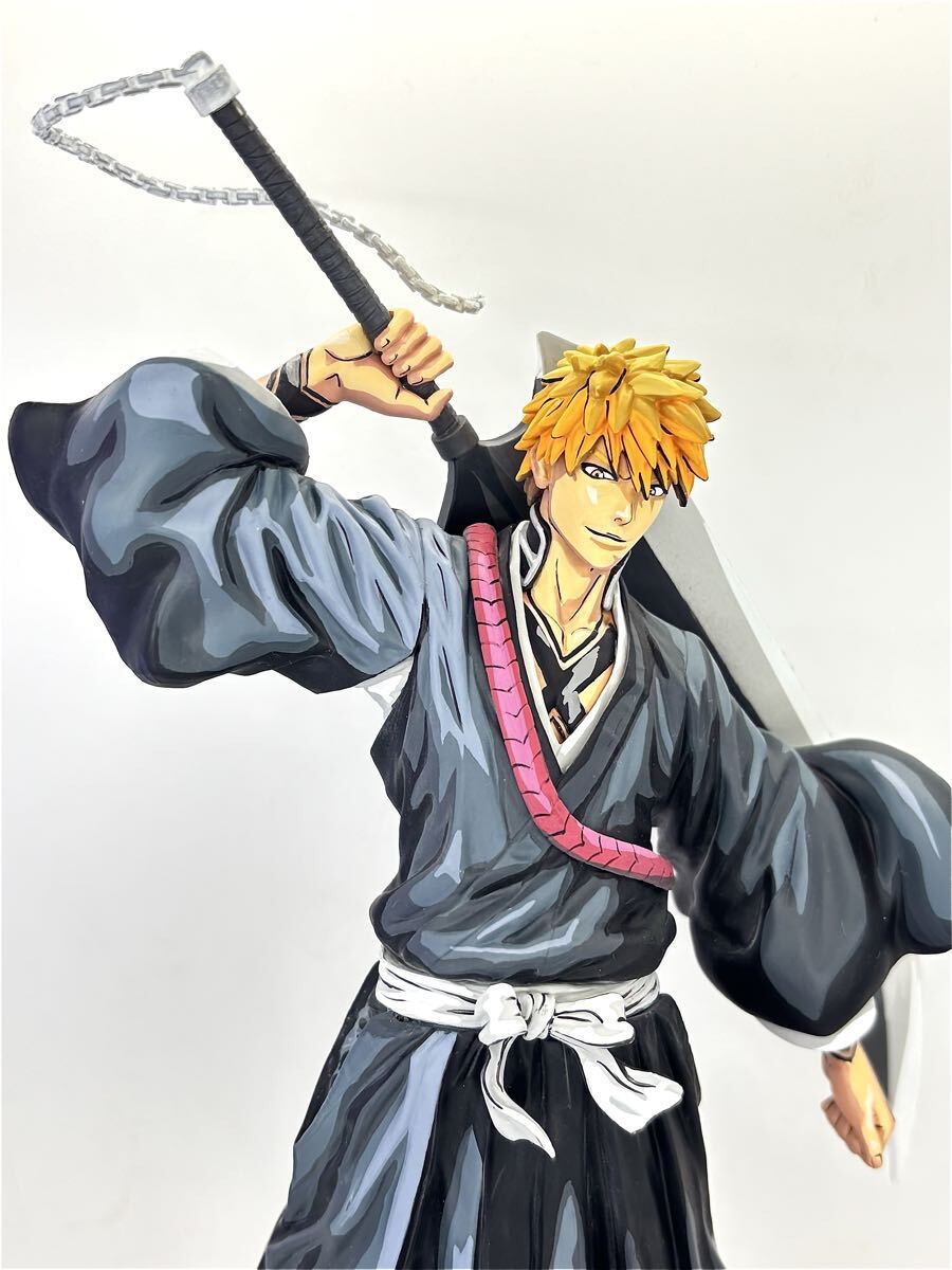 リペイント BLEACH 千年血戦篇 Grandista 黒崎一護 2D 死神代行 アニメ 2次元風彩色 フィギュア _画像8