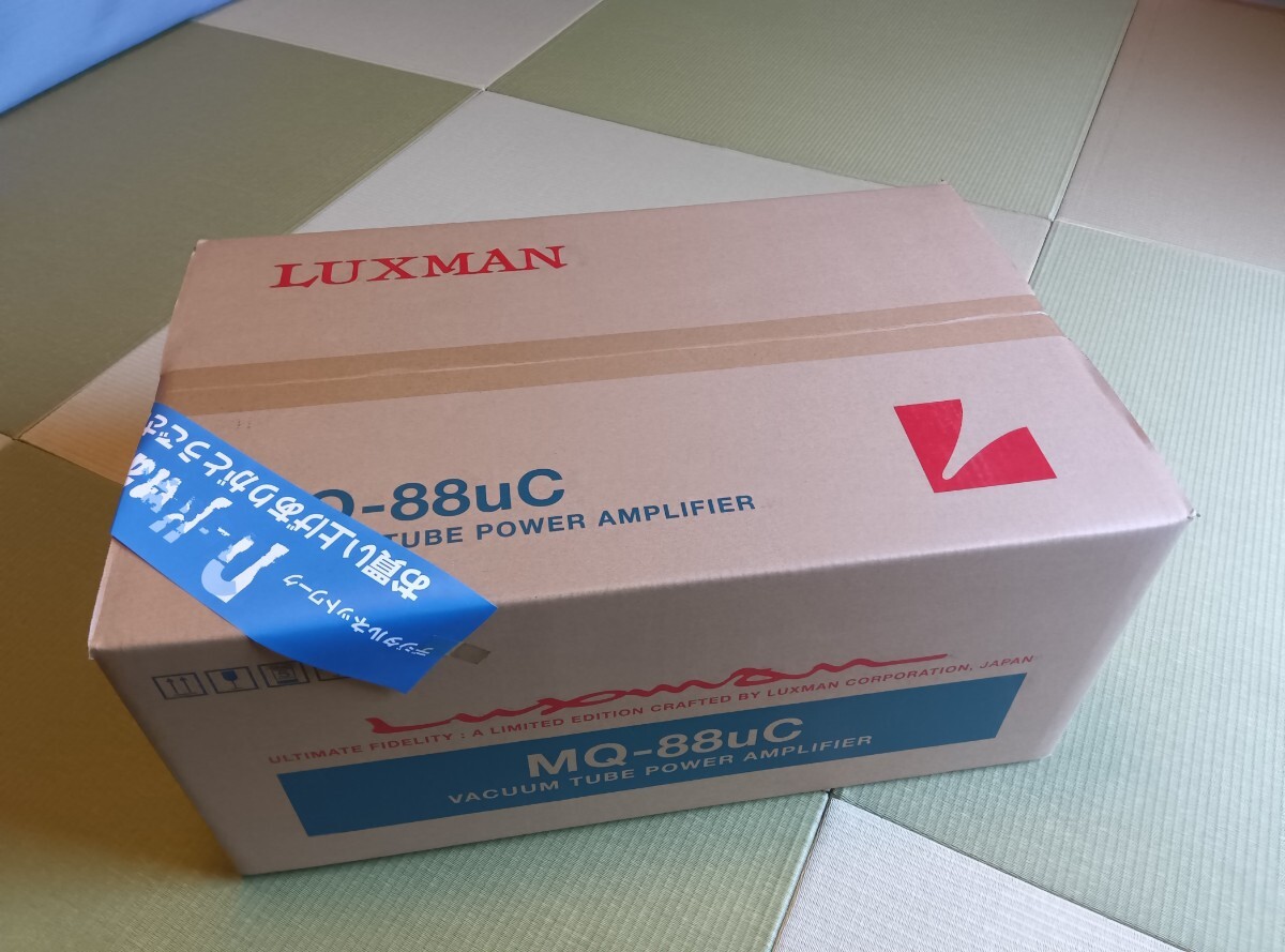 未使用 ラックスマン luxman 真空管アンプ ＭＱ−８８ｕＣ_画像1