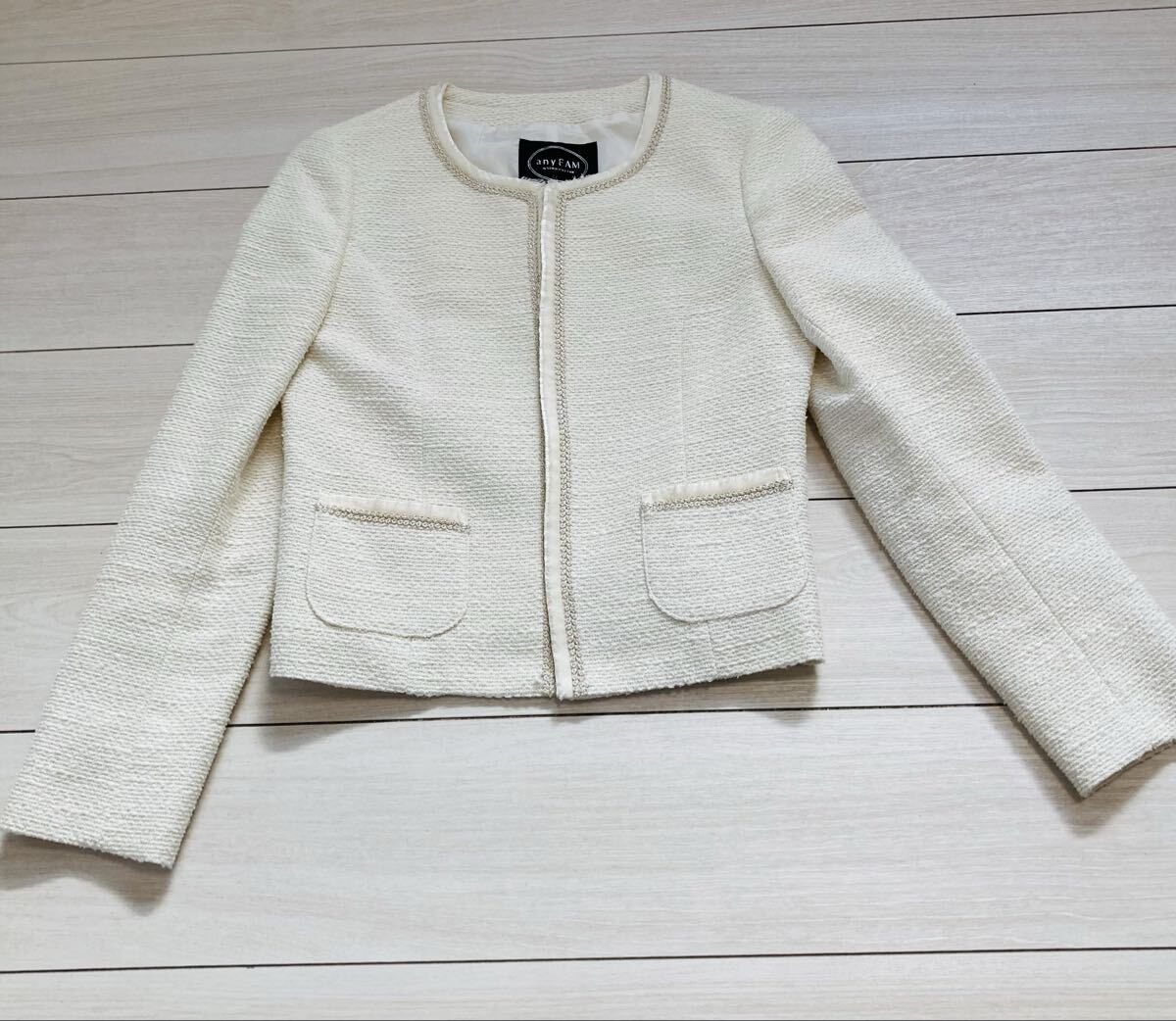 anyfanスーツテラードジャケット_画像1