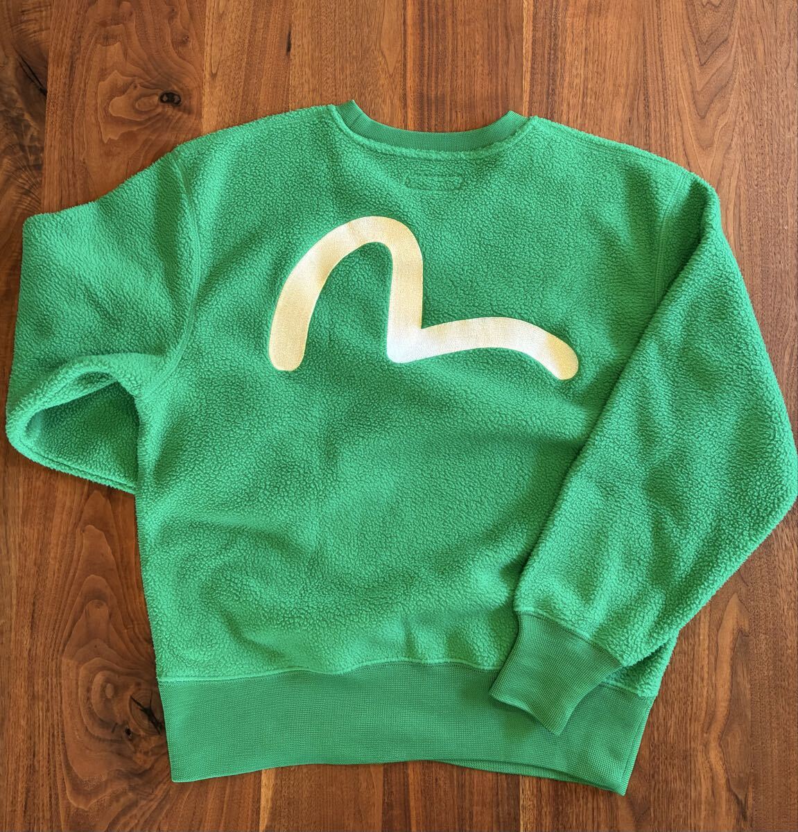 【新品】エヴィス　evisu スウェット　トレーナー　サイズ40 ゴルフ　山根英彦　YAMANE CIBUFF シバフくん　サイズＬ_画像4