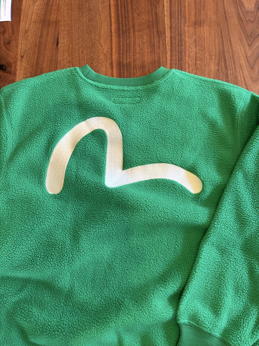 【新品】エヴィス　evisu スウェット　トレーナー　サイズ40 ゴルフ　山根英彦　YAMANE CIBUFF シバフくん　サイズＬ_画像5