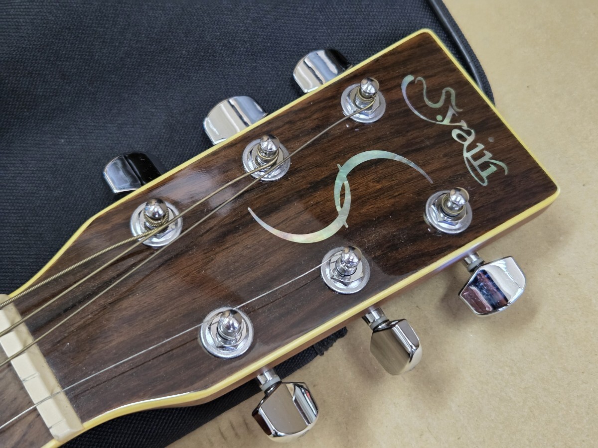 11-15 текущее состояние товар S.yairi YF-28-3TS Yairi Guitar акустическая гитара классическая гитара мягкий чехол есть 