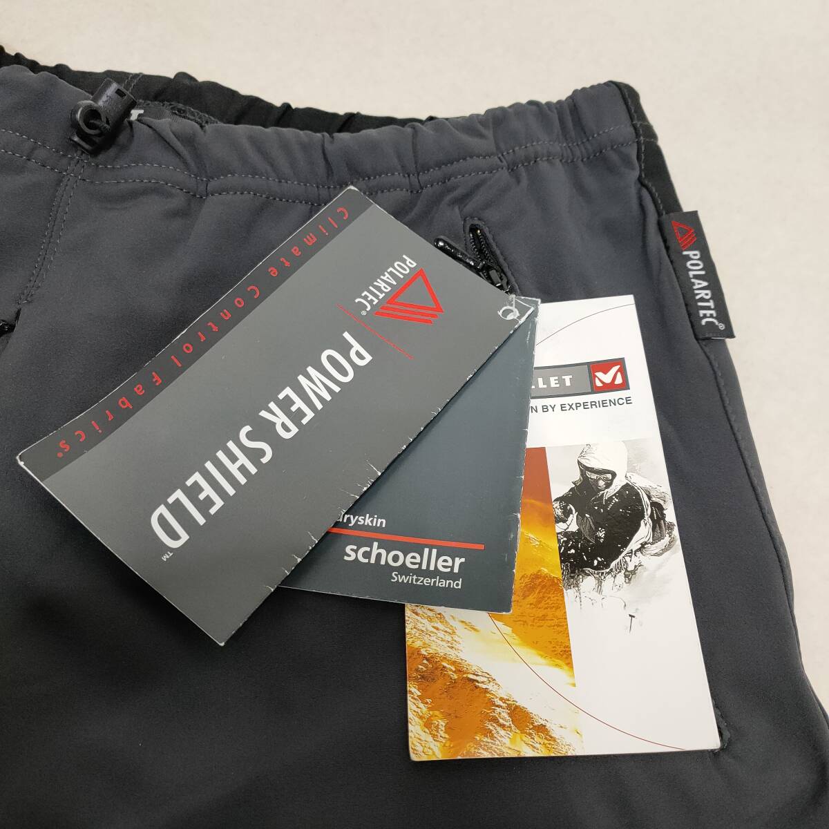 【POLARTEX MILLET ミレー ポーラテック pro touring pan パンツ Mサイズ アウトドア 登山】_画像3