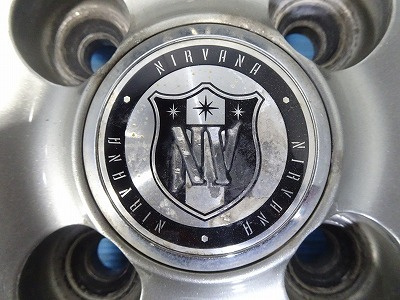 ★NIRVANA★145/80R13 13x4.00B +42 4穴 100 中古タイヤホイールセット 4本 スタッドレス【福島発 送料無料】FUK-F17888★冬_画像6