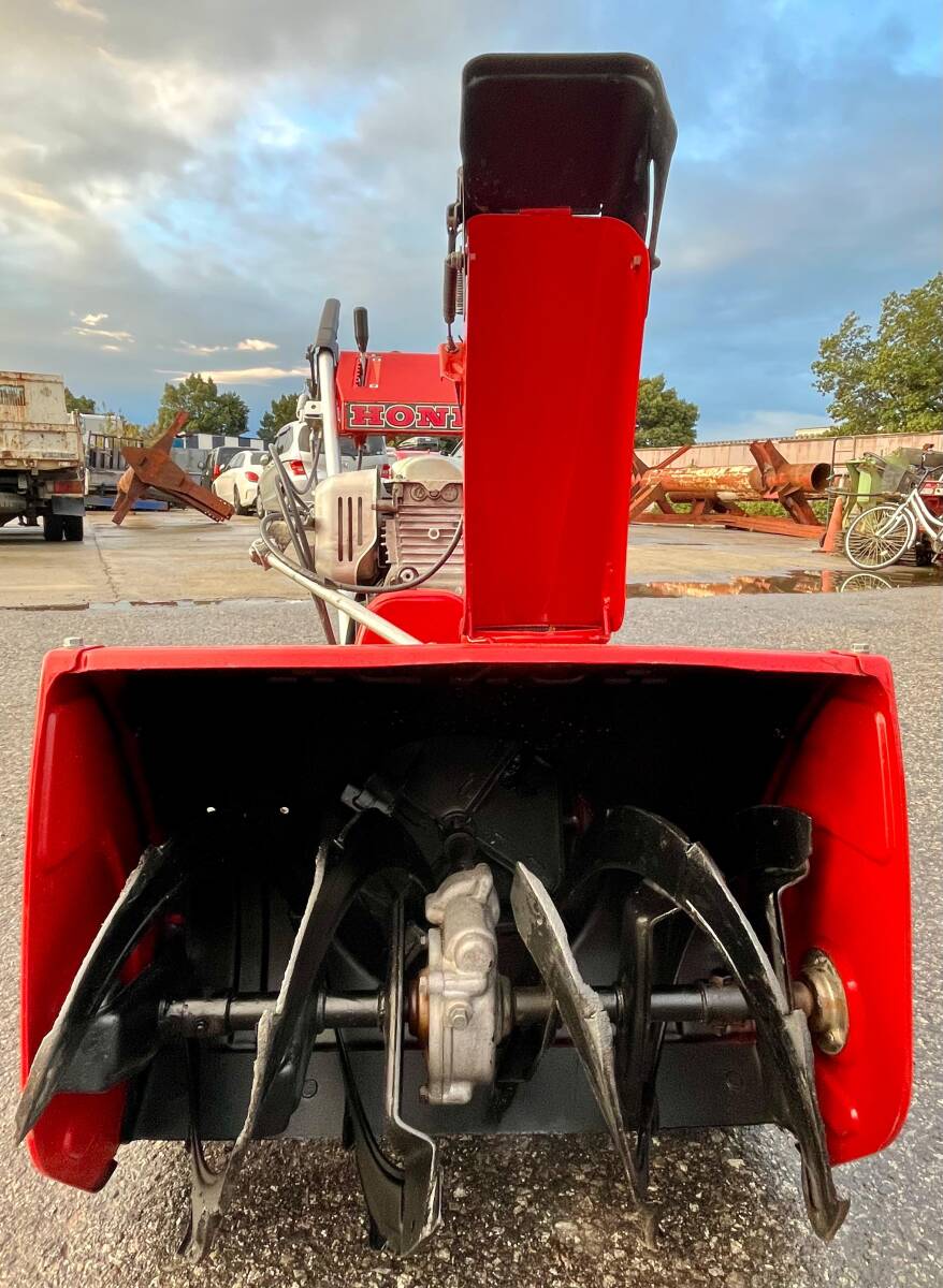 山市 ホンダ HONDA HS55J 中古 除雪機 5馬力 除雪幅55cm 整備済み 稼動良好 すぐ使える_画像8
