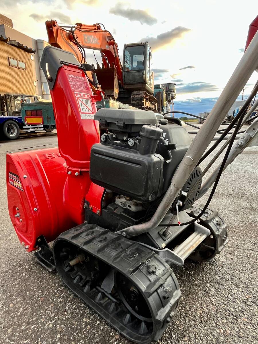 山市 ホンダ HONDA HS55J 中古 除雪機 5馬力 除雪幅55cm 整備済み 稼動良好 すぐ使える_画像9