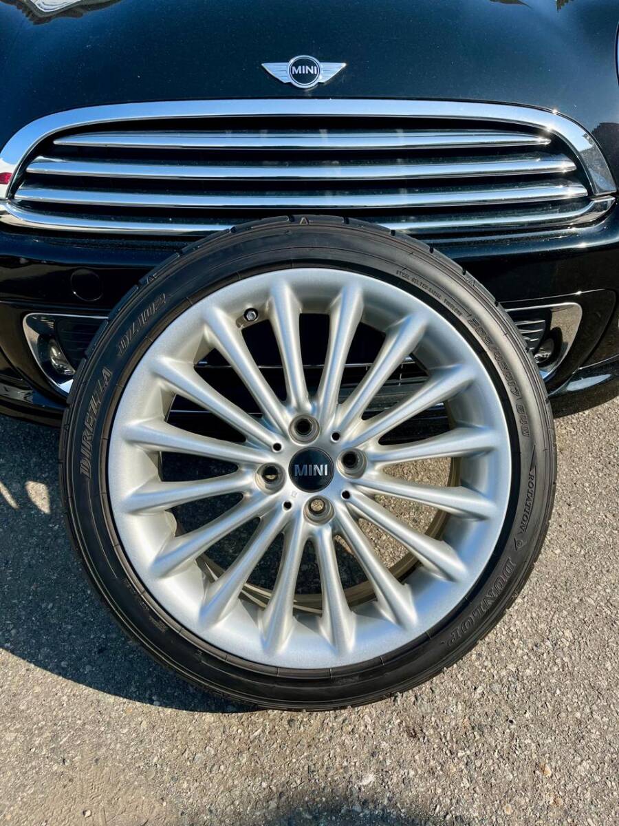 BMWミニ 17イ1本 205/45R17 7J 4穴 PCD100 オフセット+48_画像9