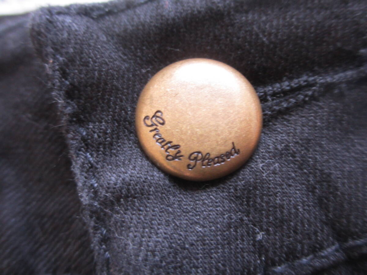 ★USED！ノンブランド　黒色　ストレッチ　ロングパンツ　160㎝★_画像5