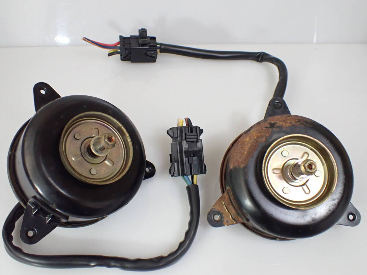 FD3S ファンモーター RX-7 ファンドライブ 動作確認 fd rx7 クーリング ファン モーター マツダ 純正 ファン ドライブ MAZDA 電動ファン_画像9