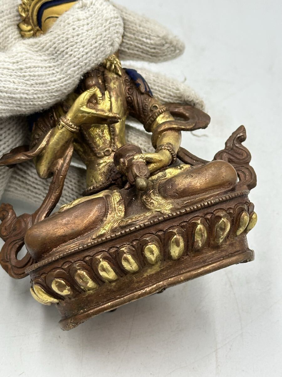 仏像 仏教美術 置物 仏道具 中國古美術 時代物 仏教美術 東洋雕刻 細緻雕刻 古置物 唐物_画像5