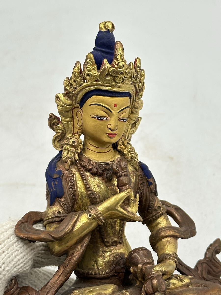 仏像 仏教美術 置物 仏道具 中國古美術 時代物 仏教美術 東洋雕刻 細緻雕刻 古置物 唐物_画像7