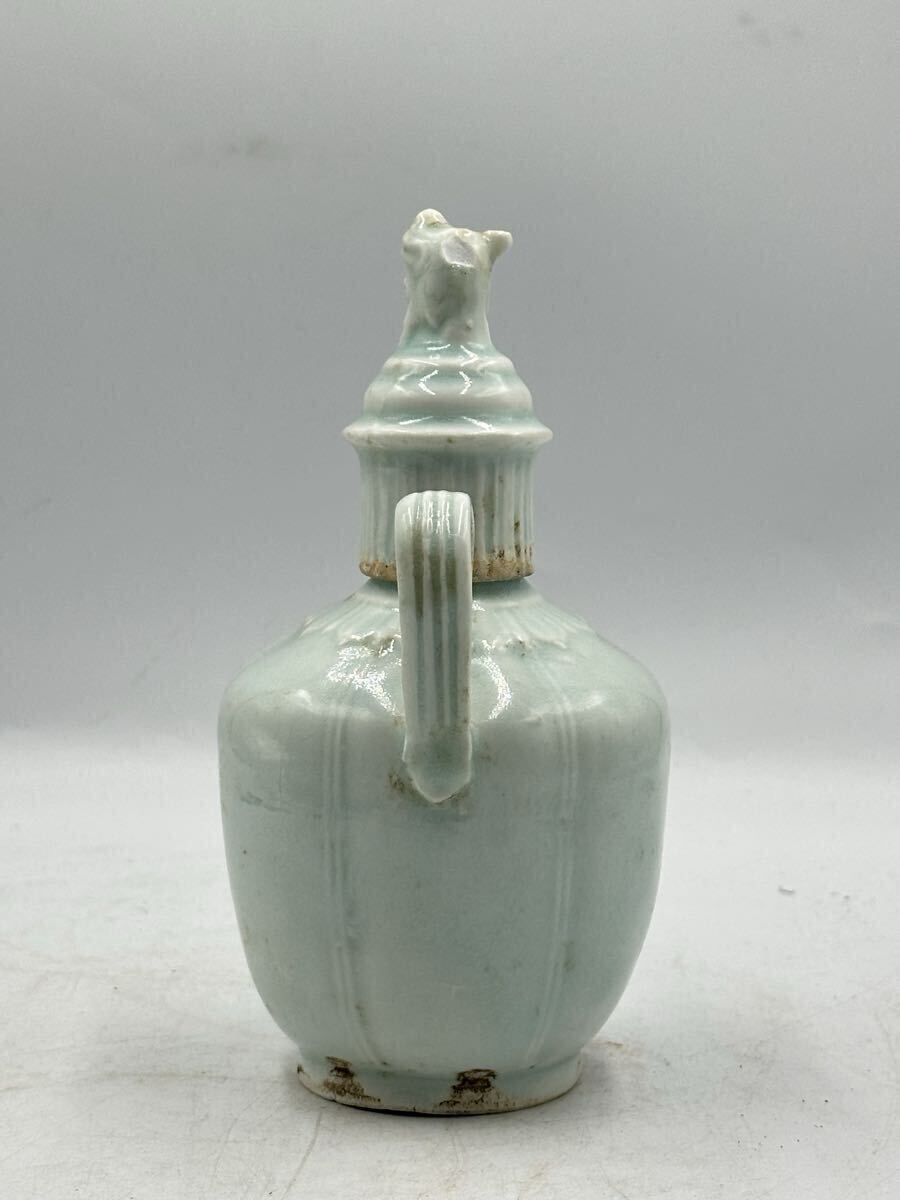 中國宋時代影青水注 青白磁水注 急須 煎茶道具 時代物 唐物 中国美術 中国古玩 水注 茶道具 古陶磁器 古美術 骨董品_画像2