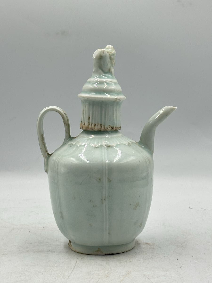 中國宋時代影青水注 青白磁水注 急須 煎茶道具 時代物 唐物 中国美術 中国古玩 水注 茶道具 古陶磁器 古美術 骨董品_画像3