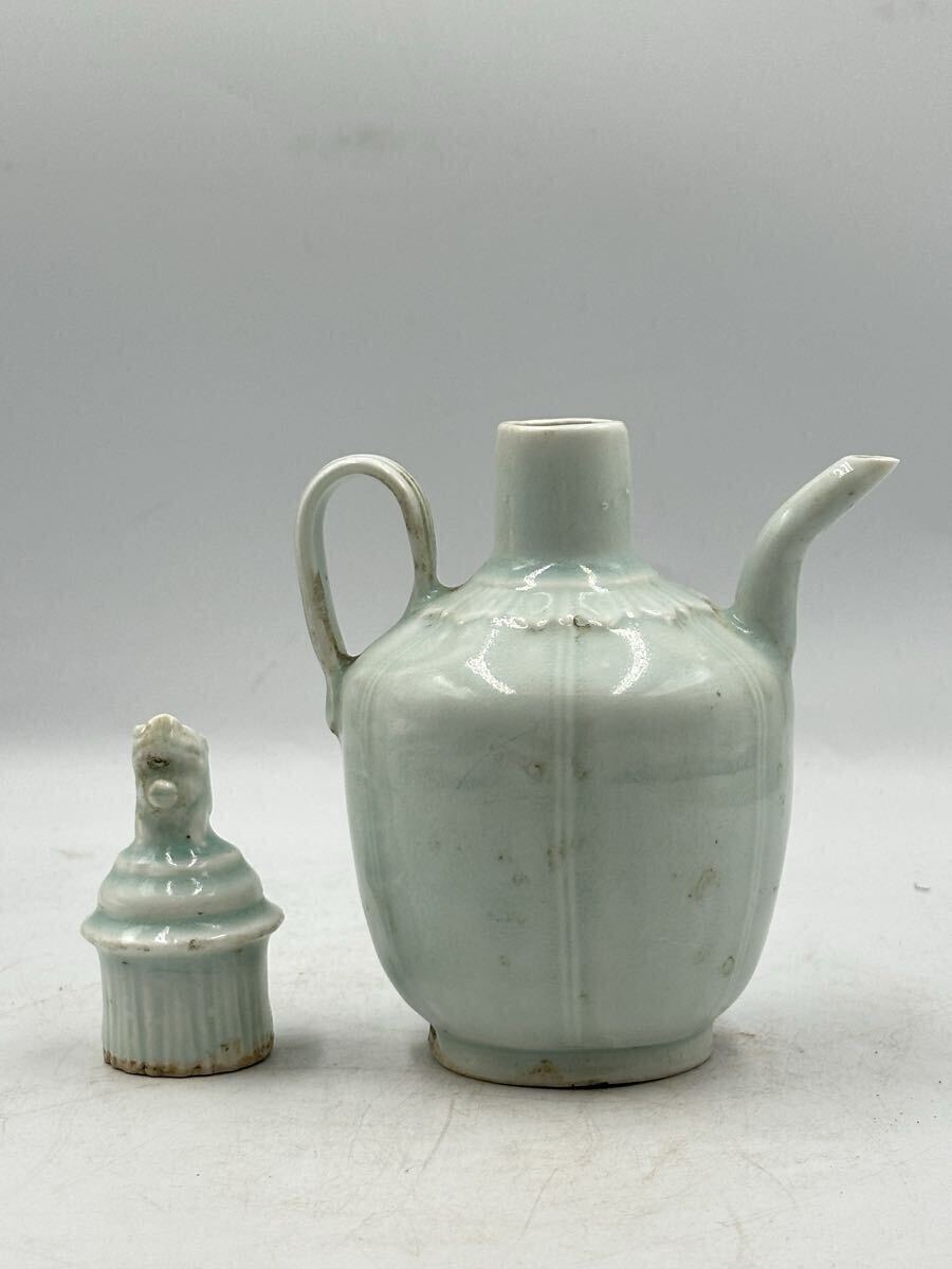 中國宋時代影青水注 青白磁水注 急須 煎茶道具 時代物 唐物 中国美術 中国古玩 水注 茶道具 古陶磁器 古美術 骨董品_画像5