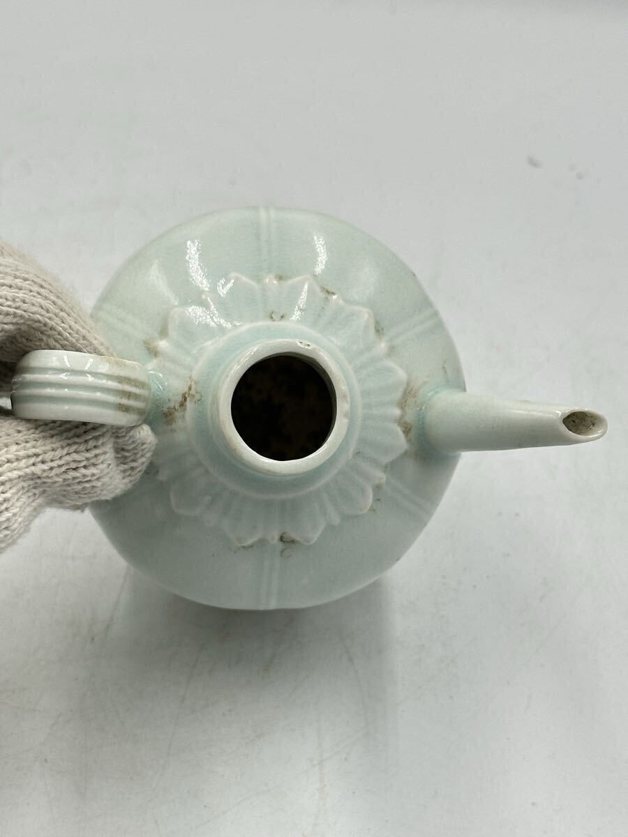 中國宋時代影青水注 青白磁水注 急須 煎茶道具 時代物 唐物 中国美術 中国古玩 水注 茶道具 古陶磁器 古美術 骨董品_画像6