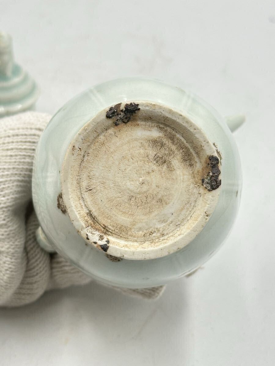 中國宋時代影青水注 青白磁水注 急須 煎茶道具 時代物 唐物 中国美術 中国古玩 水注 茶道具 古陶磁器 古美術 骨董品_画像7