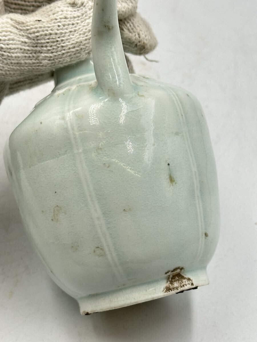 中國宋時代影青水注 青白磁水注 急須 煎茶道具 時代物 唐物 中国美術 中国古玩 水注 茶道具 古陶磁器 古美術 骨董品_画像10