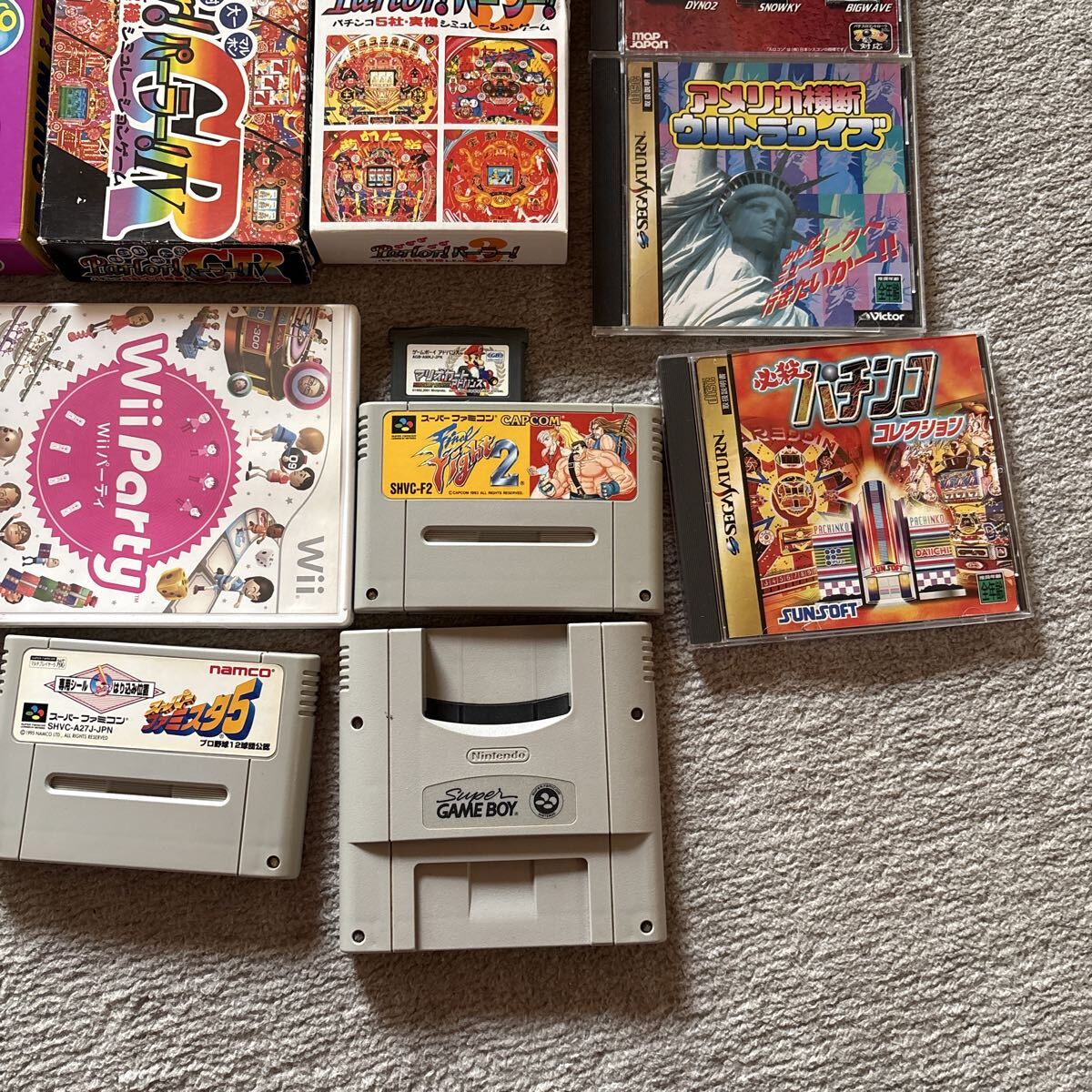 ゲームソフト詰め合わせ　ジャンク　 スーパーファミコン ゲームキューブ　セガサターン　ps2 などなど_画像3
