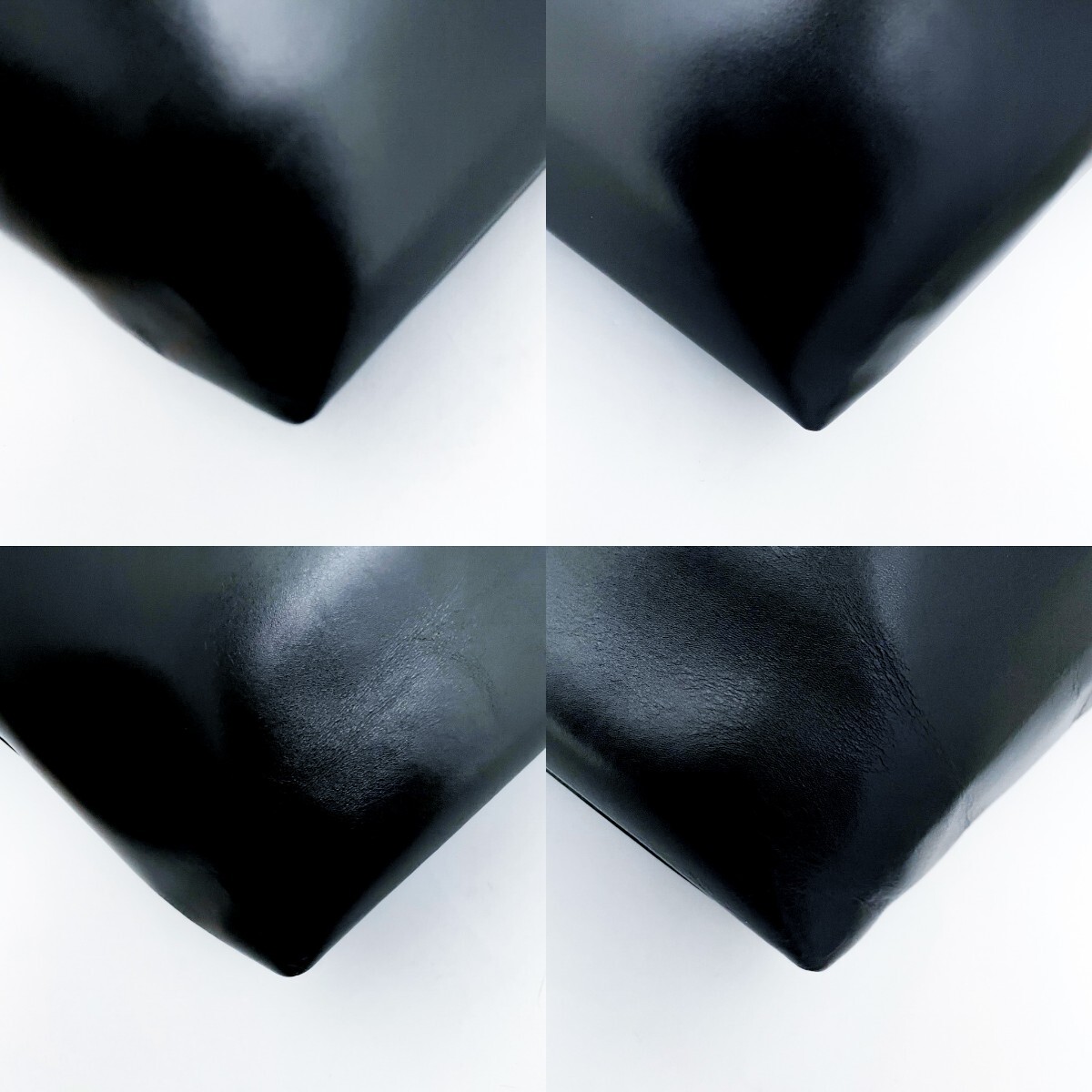 1 иен # не использовался класс # иллюзия. замечательная вещь # бесформенный нет # супер редкий дизайн #PRADA Prada большая сумка бизнес A4 мужской женский кожа черный чёрный 