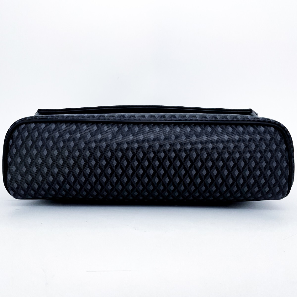 1円■新品同様■現行品■超希少デザイン■型崩れ無し■dunhill ダンヒル メッセンジャーバッグ ショルダー ビジネス メンズ レザー PVC_画像7