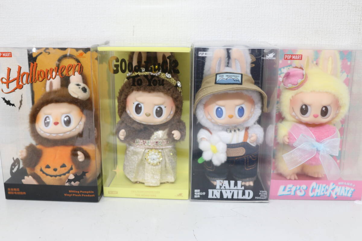 正規品 未開封 ラブブ 4個 まとめ ハロウィン CHECKMATE / GOOD LUCK TOU / FALL IN WILD 激安１円スタート_画像1