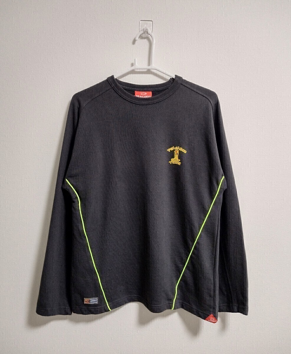 【厚手】新品タグ付　90s peakaboo 裏毛 ロンT　Mサイズ ピーカーブー_画像1