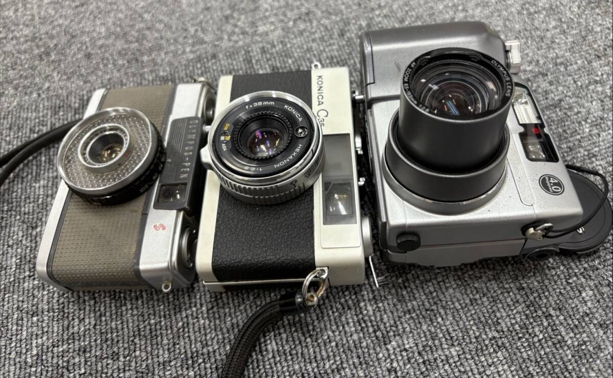 【50点まとめ】カメラ デジタルカメラ　付属品　ソニー　キャノン　フジフィルム　オリンパス　ミノルタ　など　ジャンク　1円スタート　32_画像9